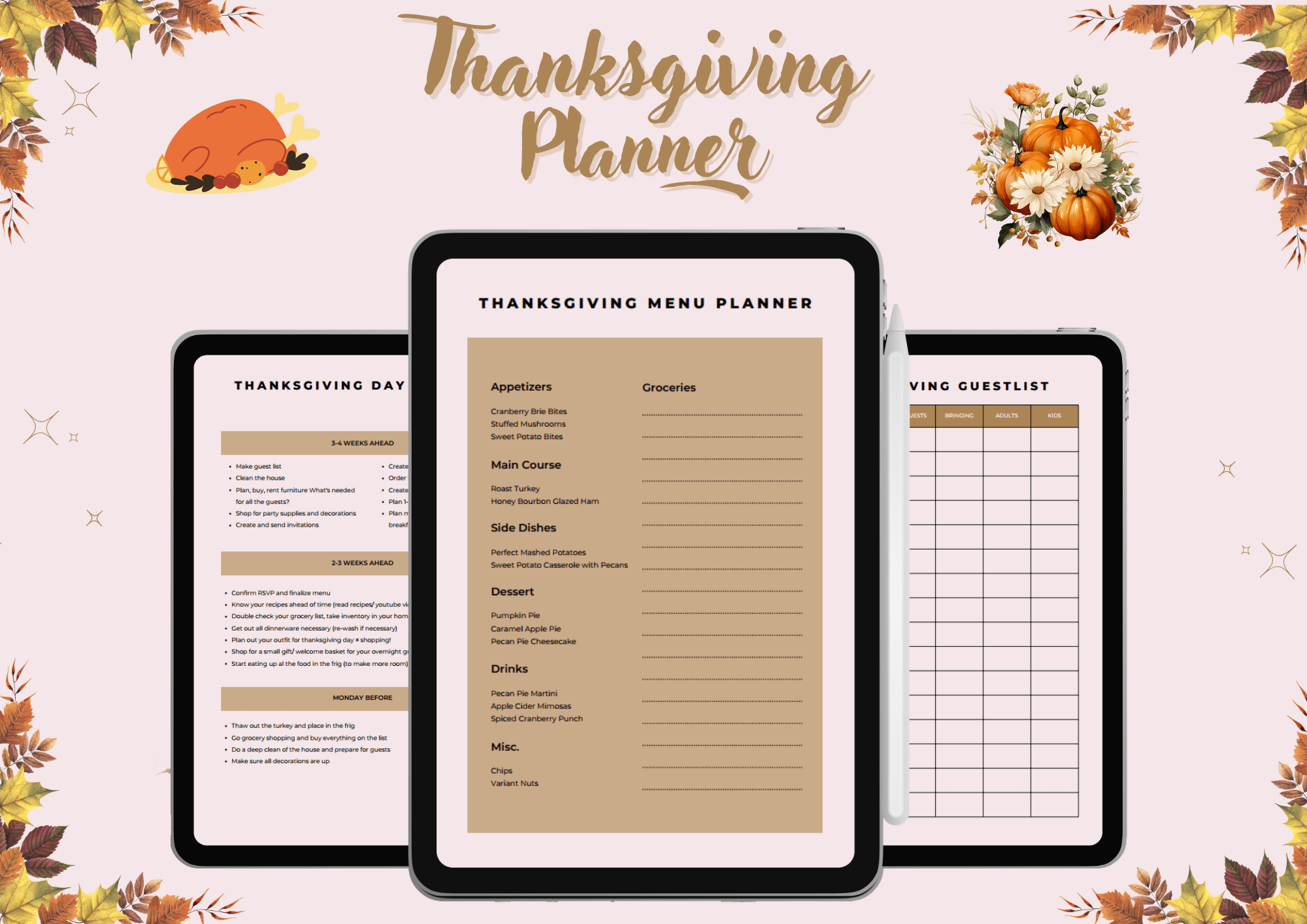 Thanksgiving Planner