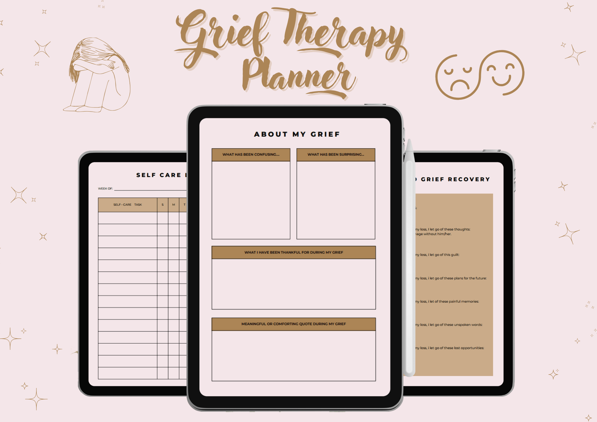 Grief Therapy Planner