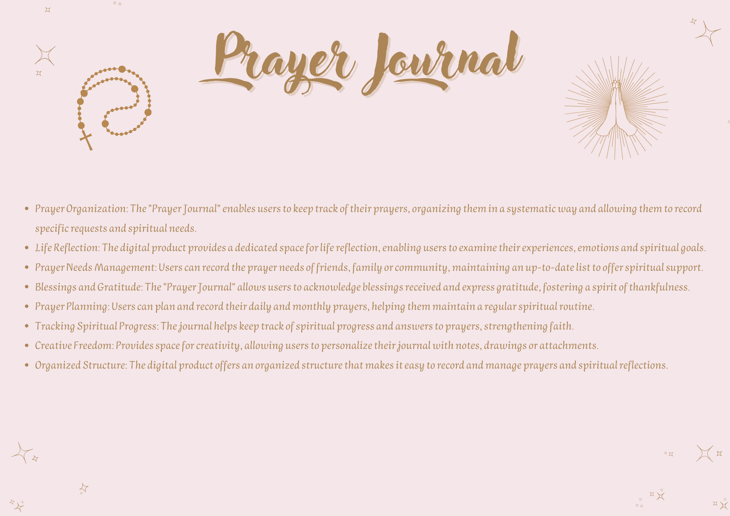 Prayer Journal