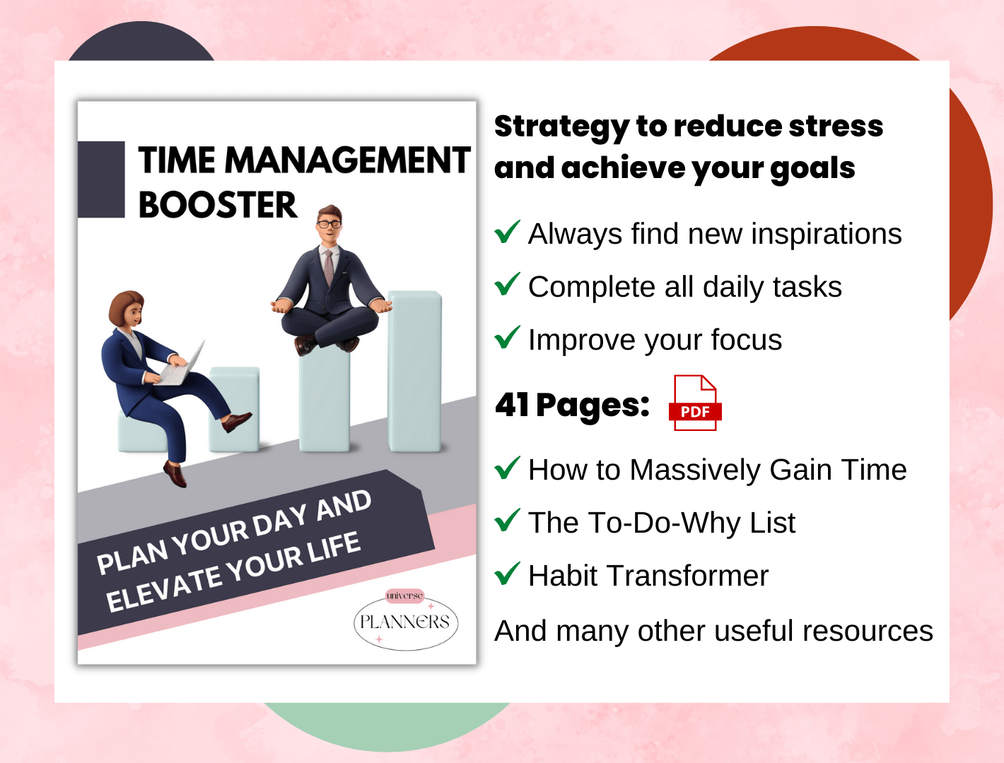 Time Management BOOSTER - Worksheet